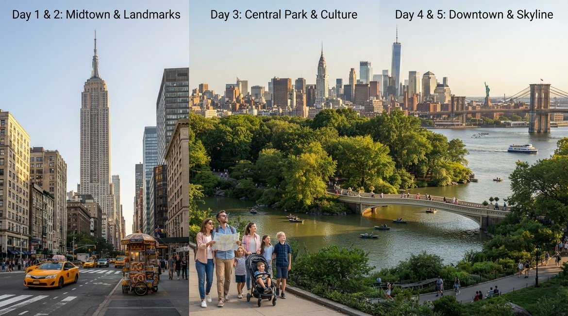 5 Days in New York City: Complete Itinerary for First-Time Visitors