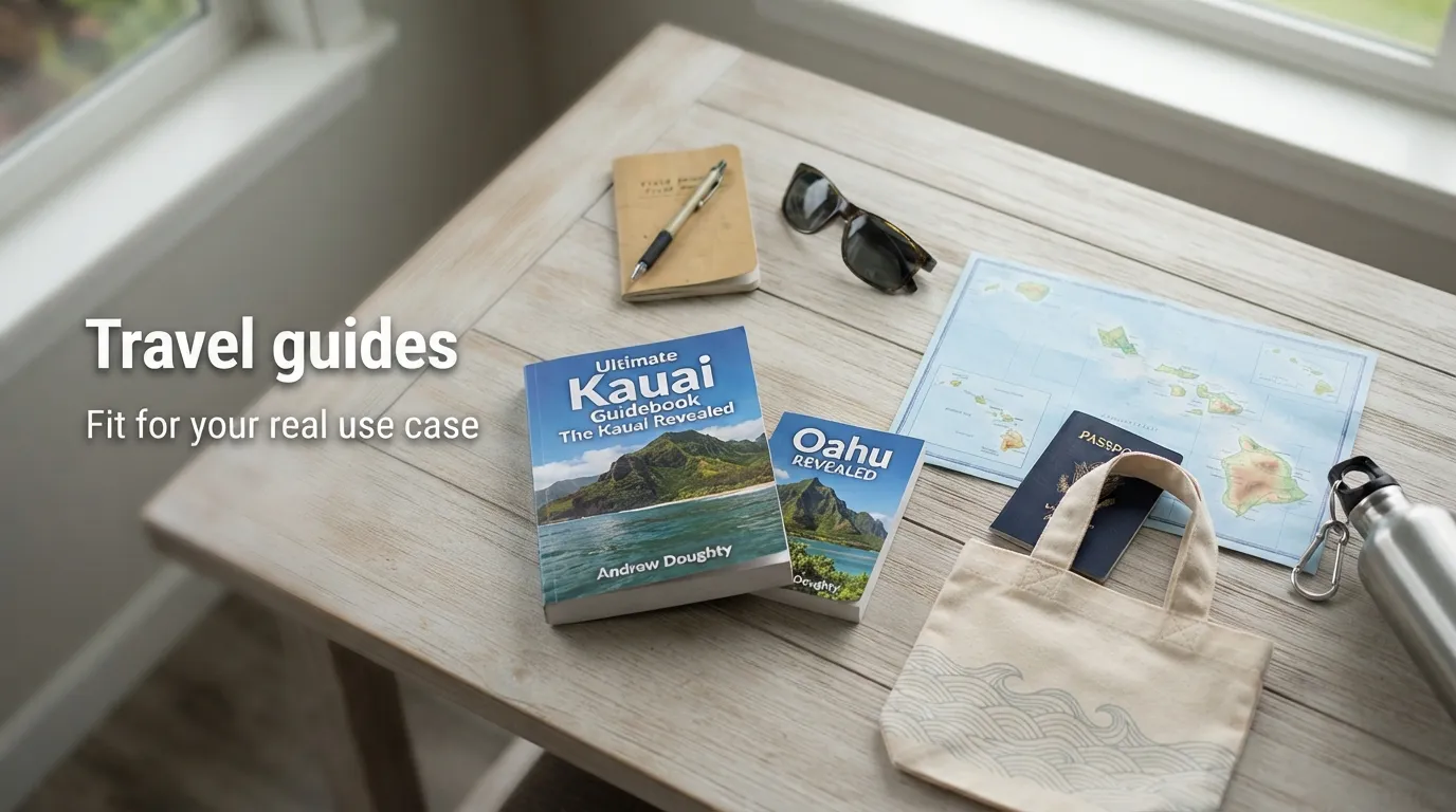 Fit for your real use case for travel guides for hawaii