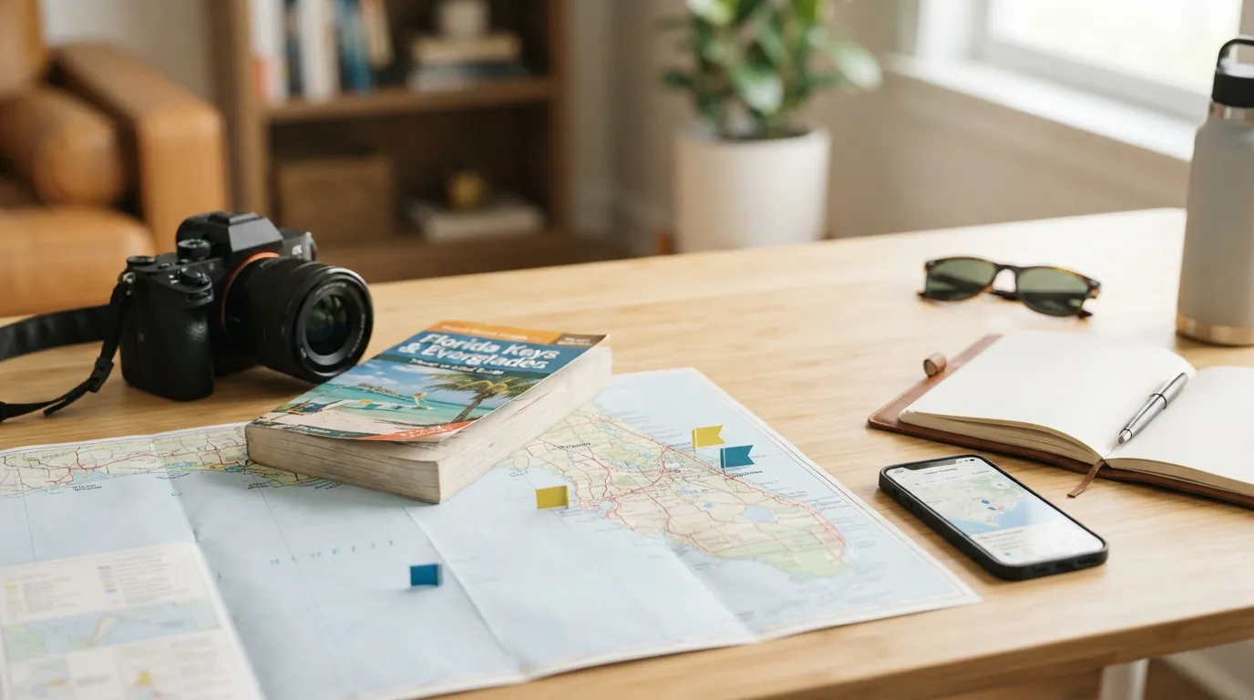 The practical decision criteria for travel guides for florida