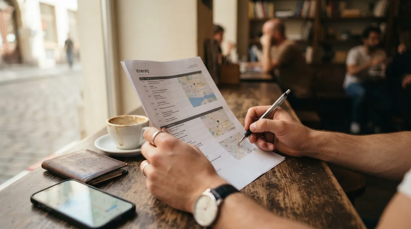 Check whether it is working for what are itineraries