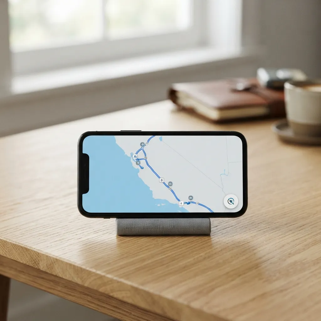 Another angle worth knowing for road trips app