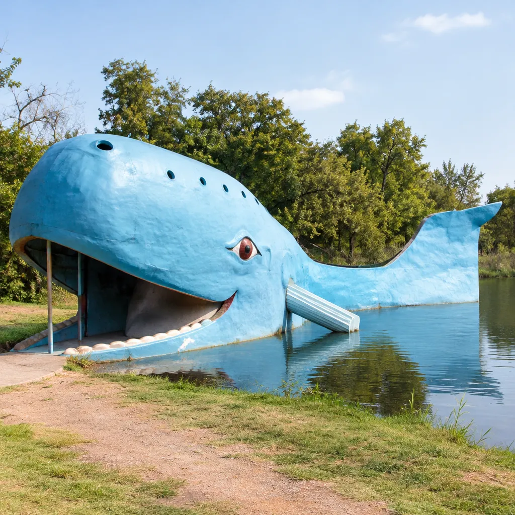 The Blue Whale of Catoosa, Oklahoma