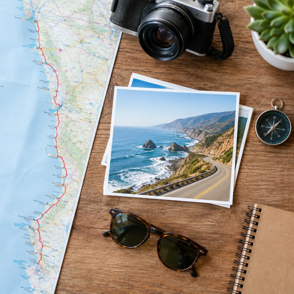 Pacific Coast Highway for ocean views and coastal towns for best road trips