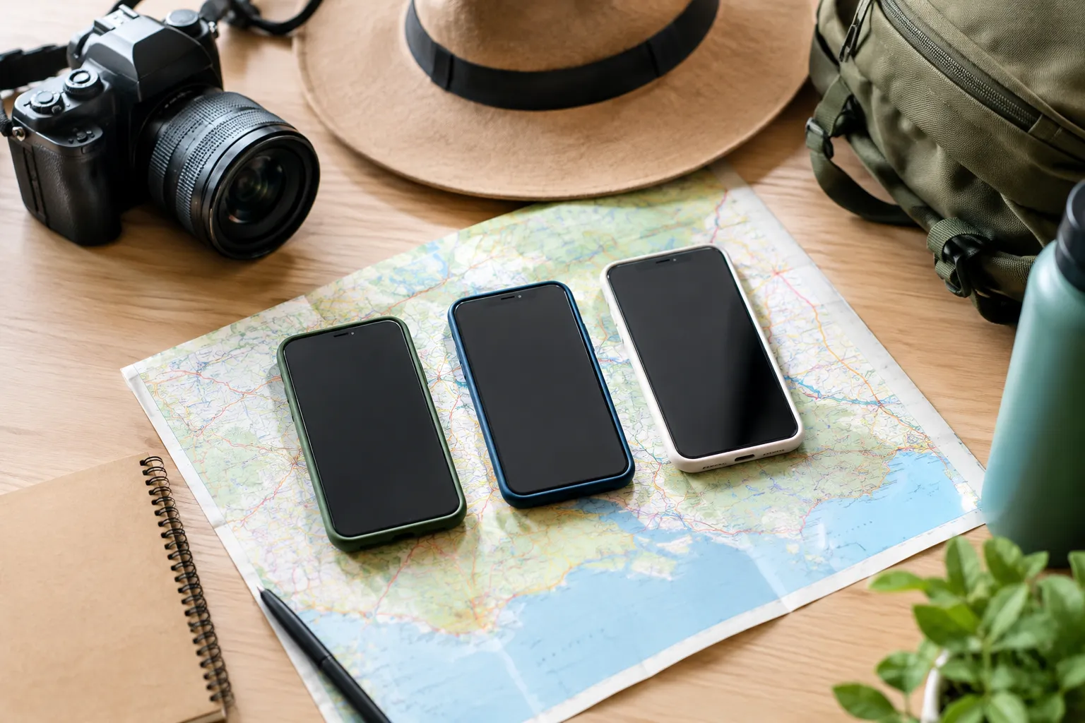 Compare road trip planning apps at a glance