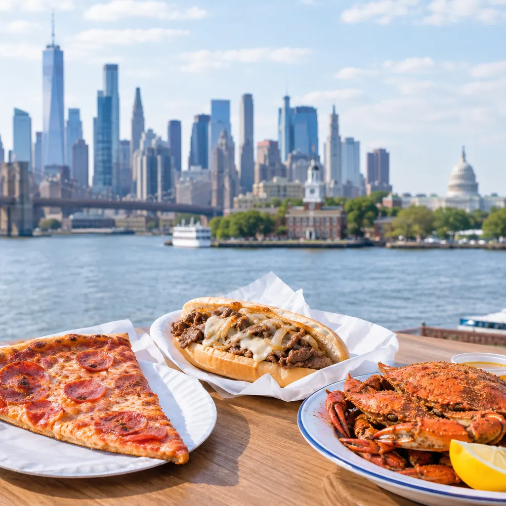 Taste your way through New York, Philadelphia, and Washington, DC