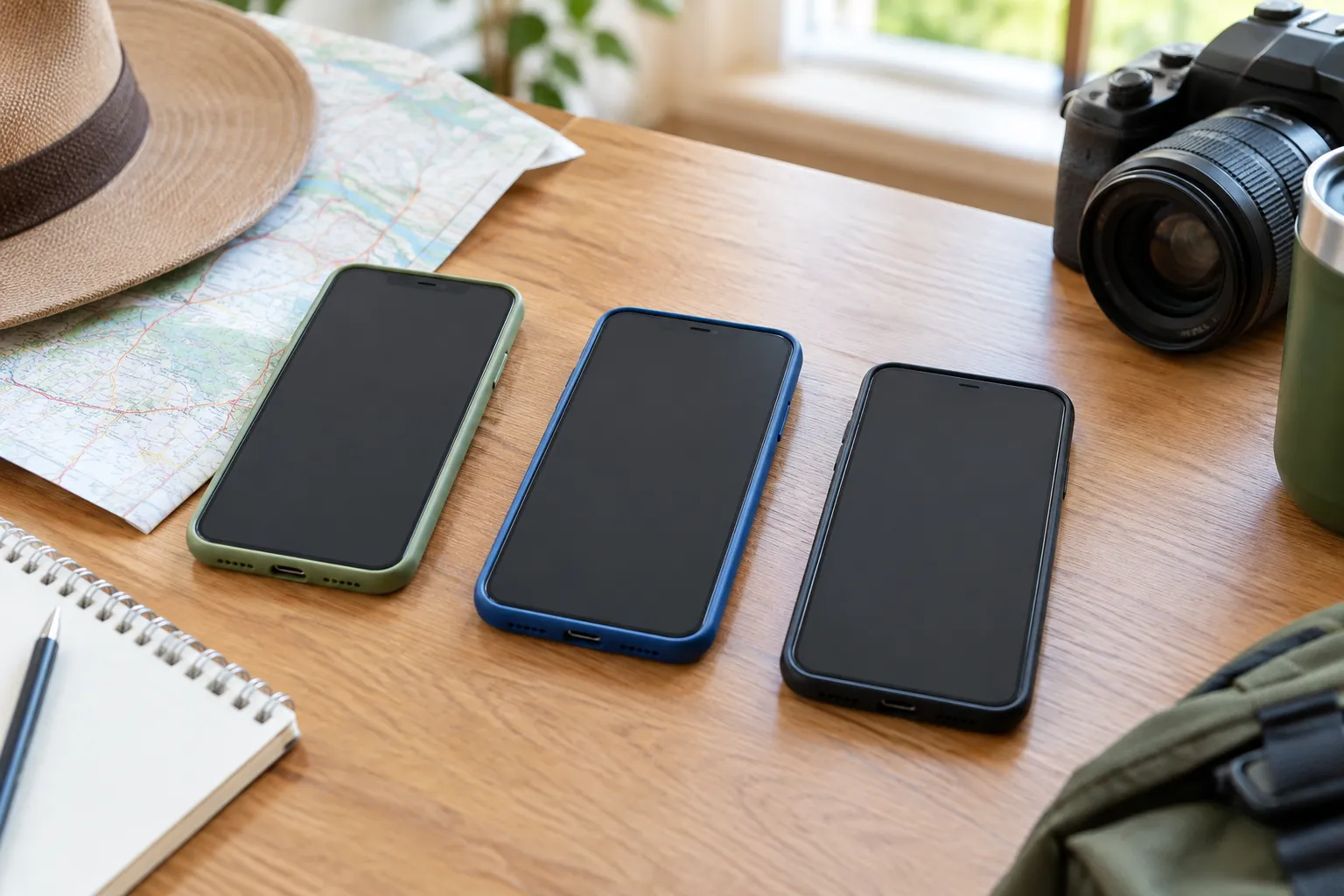 Choose an app setup that fits your trip
