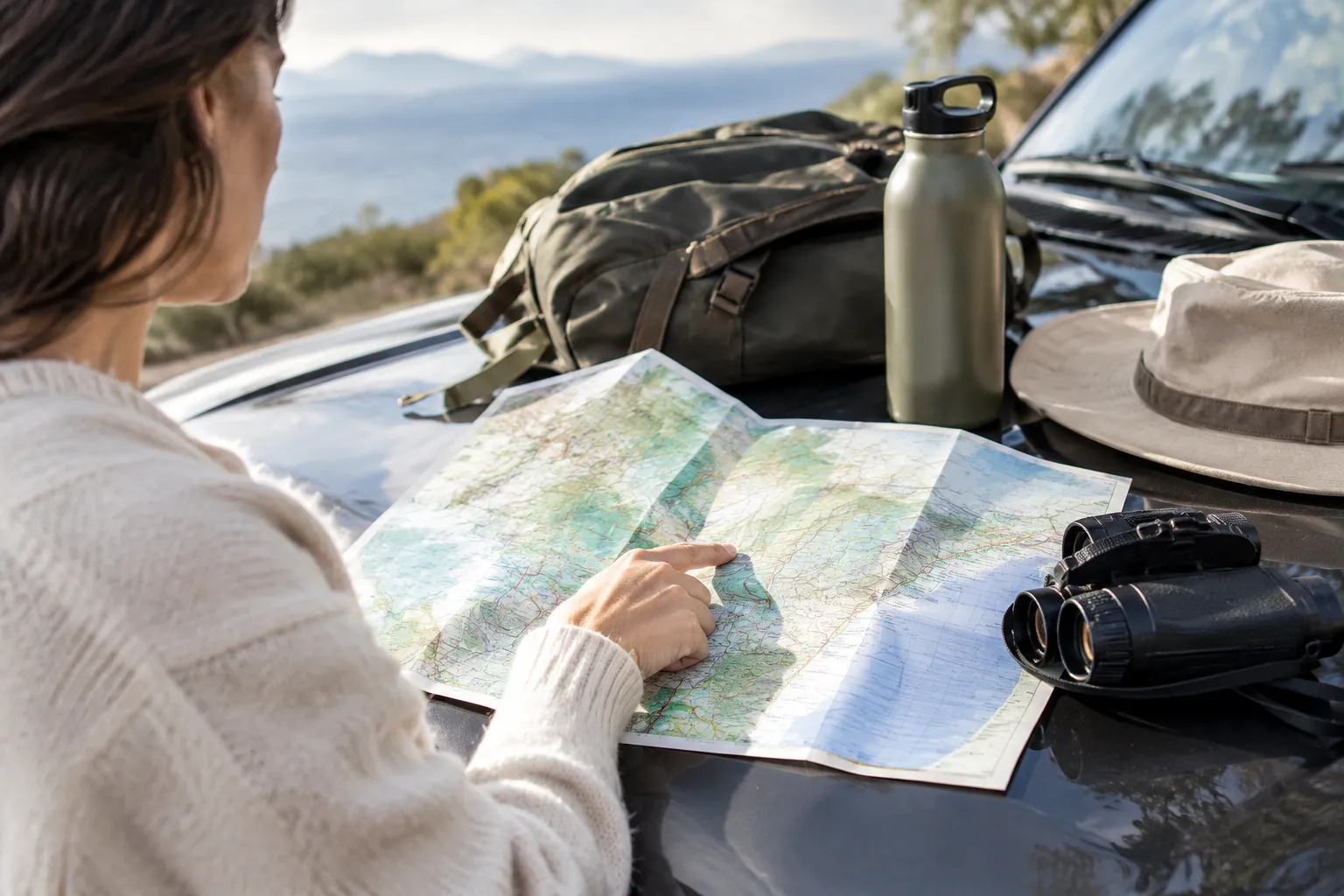 Verify the route, stay, and timing
