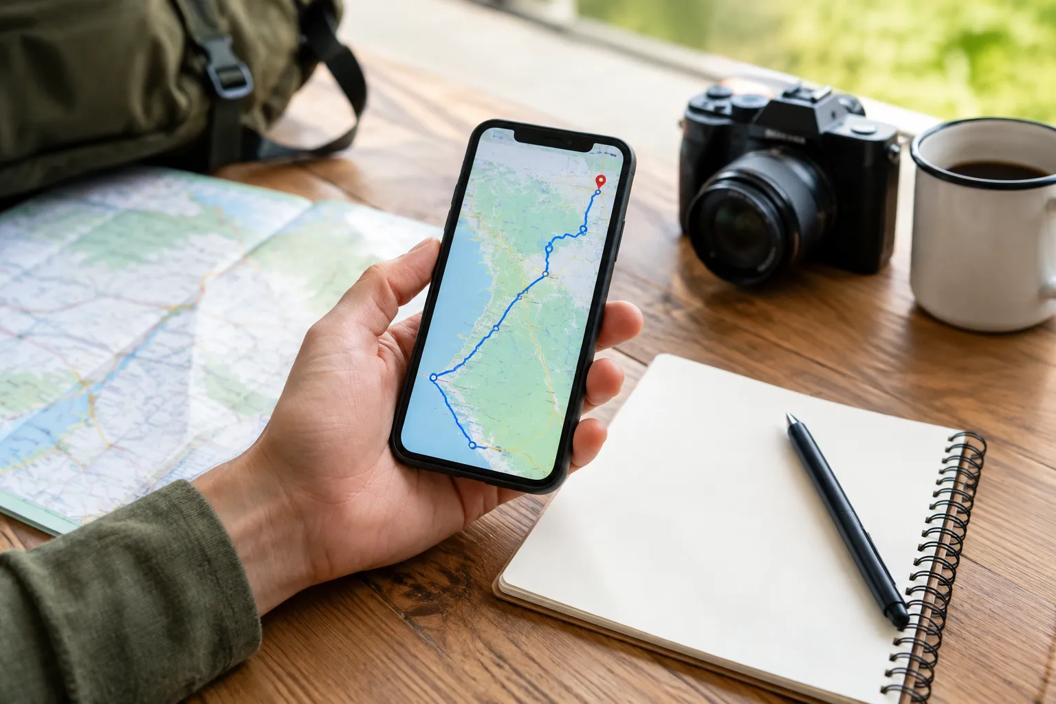 Check drive times and make room for discoveries