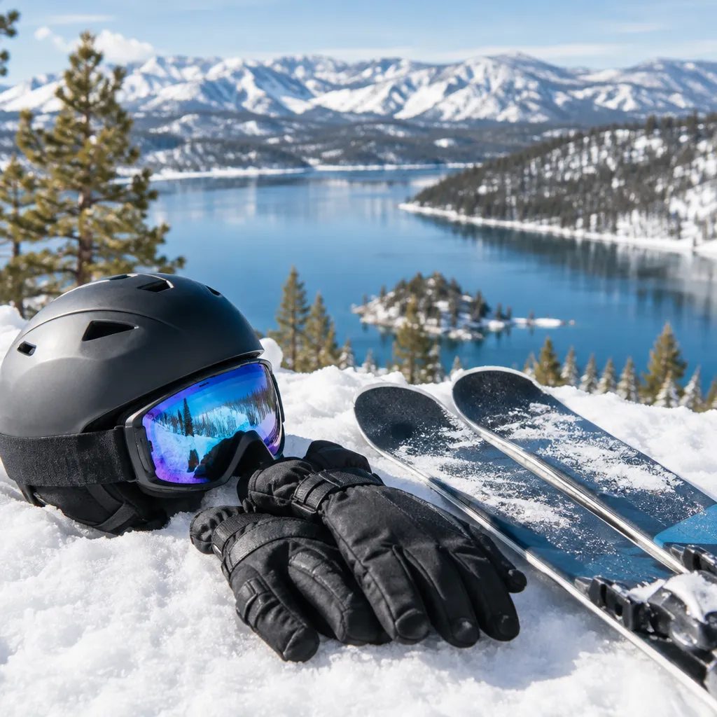 Lake Tahoe for snow sports and alpine scenery
