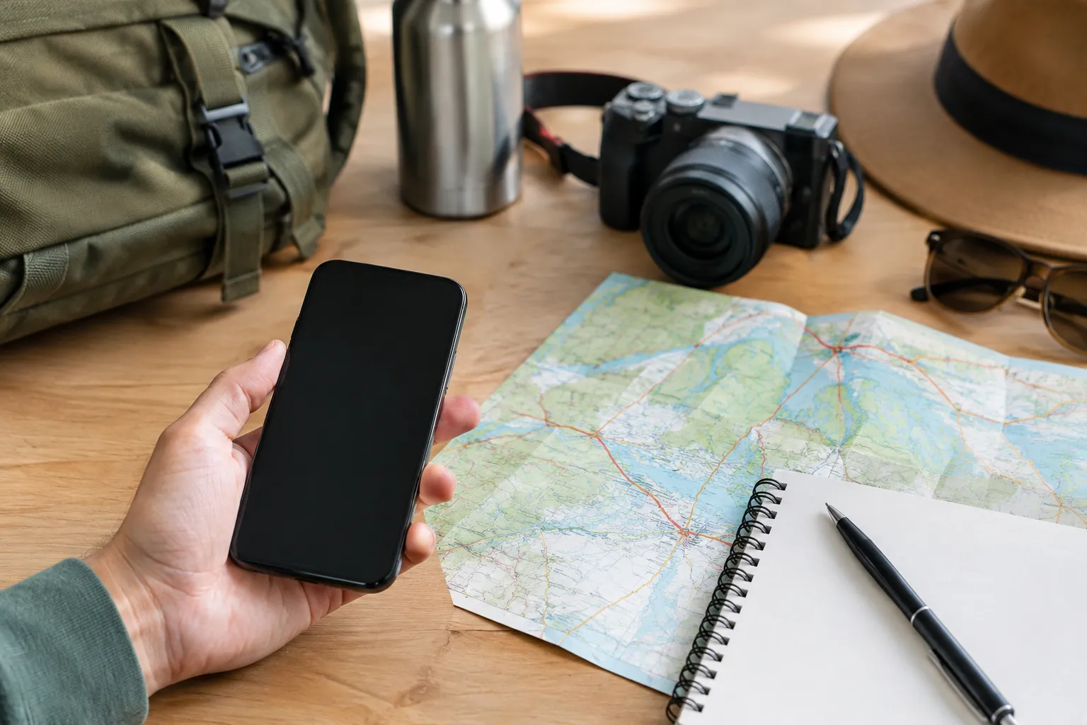 Save, share, and prepare your plan for the road