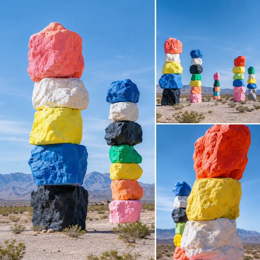 Seven Magic Mountains, Nevada