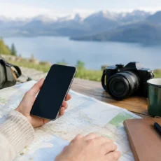 Planning a road trip with Google Maps